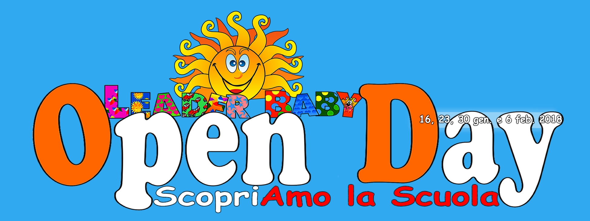 Open Day 2018 scuola primaria e dell'infanzia giorni e info evento.