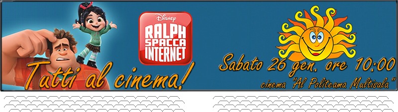 Tutti al cinema locandina "Ralph spacca Internet"
