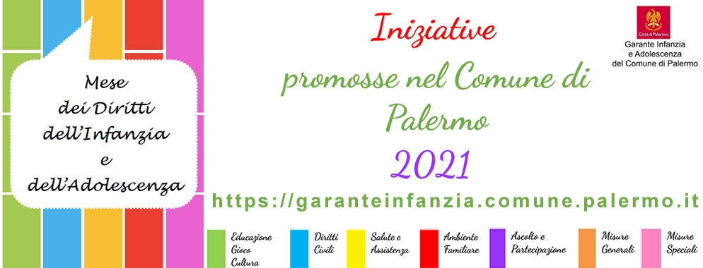 Settima edizione del mese dei diritti dell'infanzia promossa dal Comune di Palermo: il programma